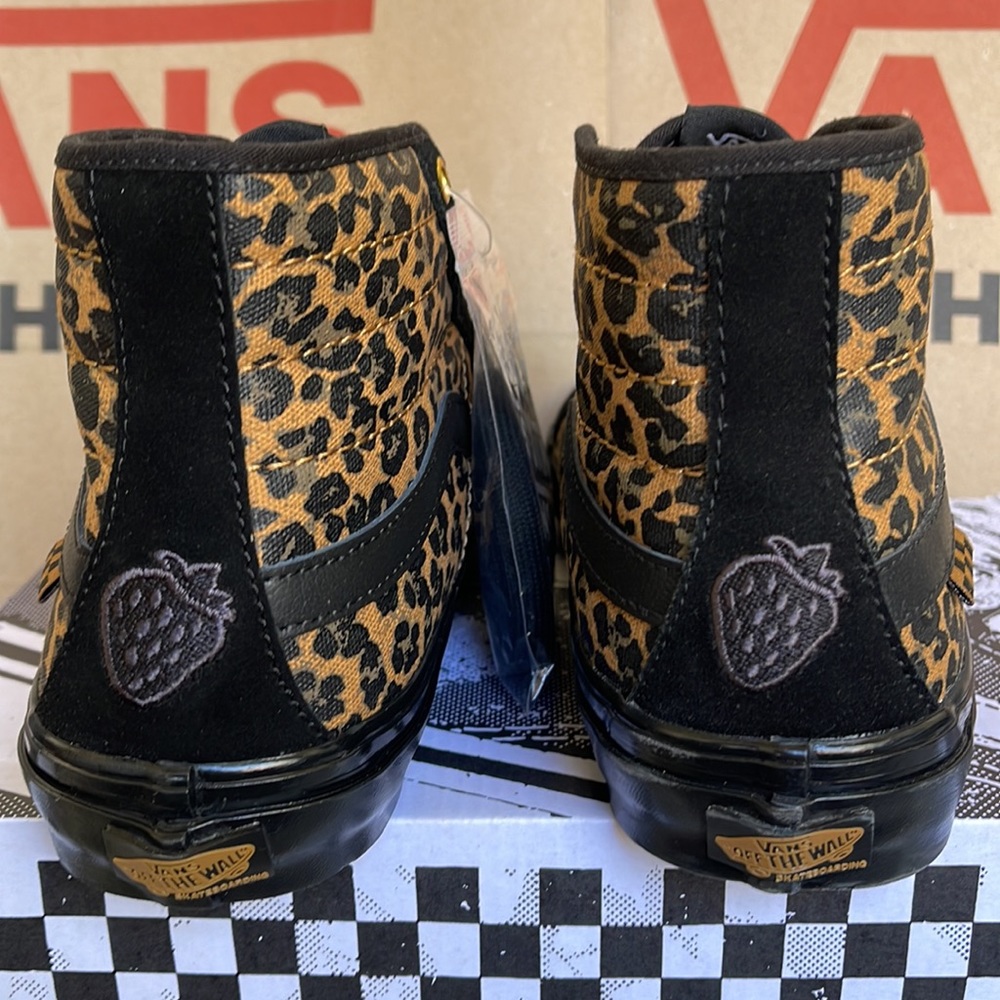 Vans Skate Sk9-Hi Deco Cher Strauberry Cheetah MENS - Picture 14 of 16